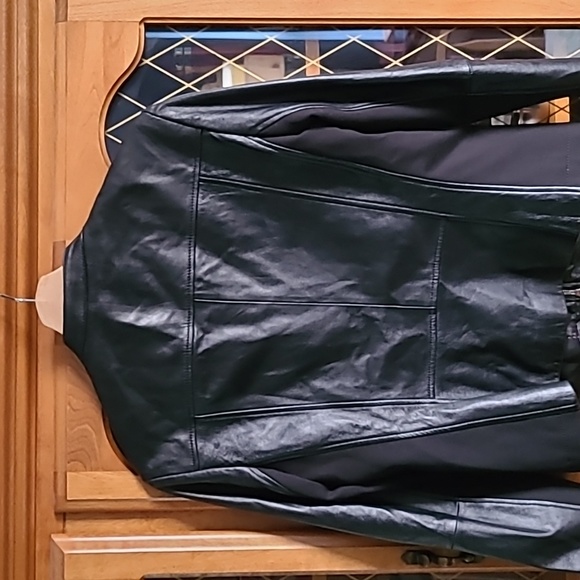 Motor Leather Jeacket - Picture 4 of 7